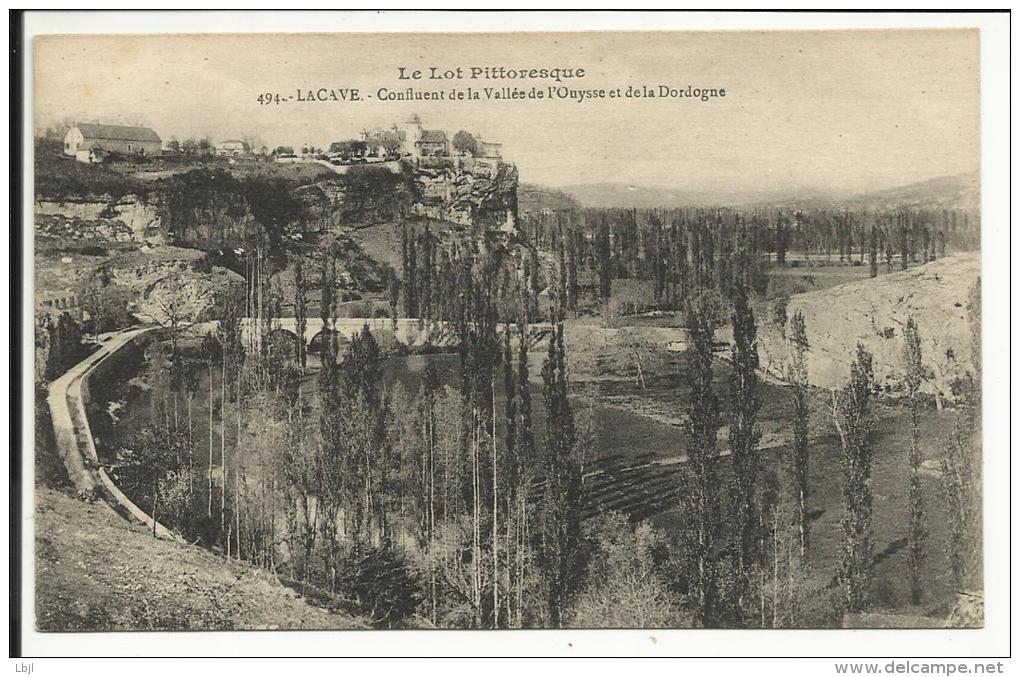 LACAVE , Confluent De La Vallée De L' Ouysse Et De La Dordogne - Lacave