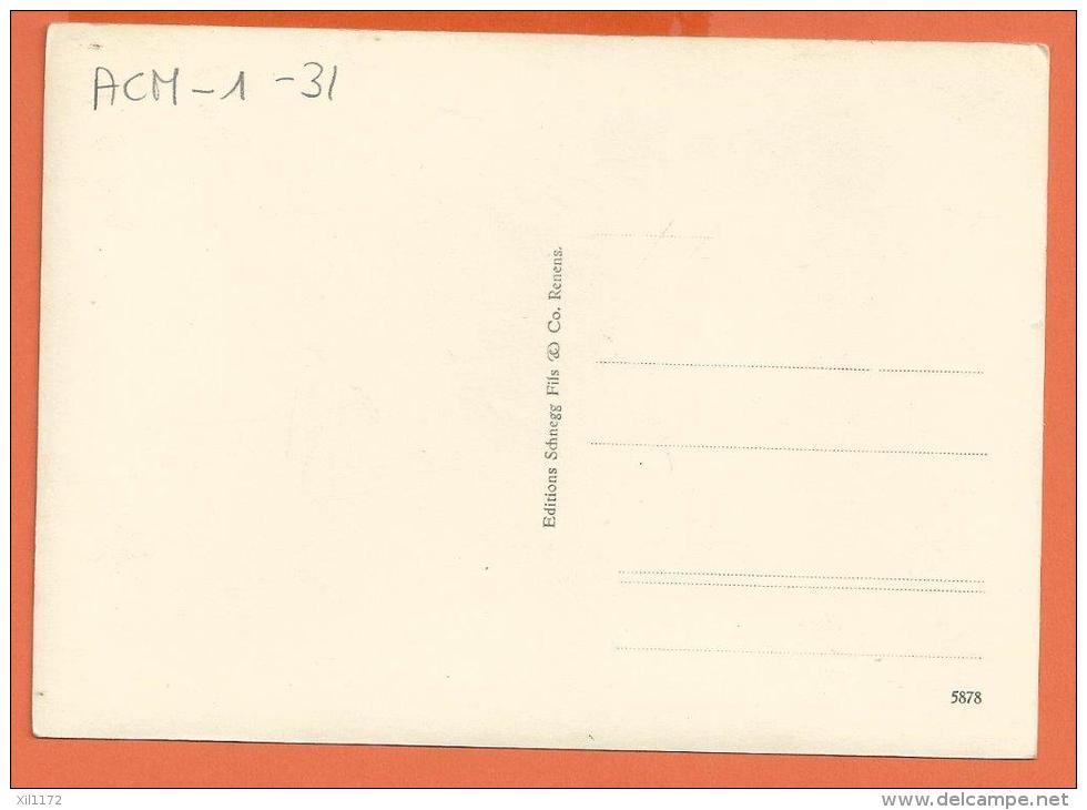 ACM1-31 Montana Vermala Panorama Non Circulé - Andere & Zonder Classificatie