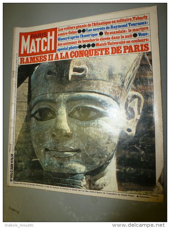 PARIS-MATCH         RAMSES II à Paris - Autres & Non Classés