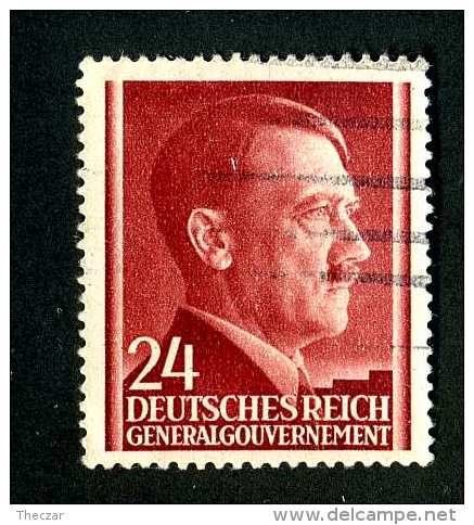 3283e  Gen.Government  Michel #78  Used~  ( Cat.€.30 )  Offers Welcome! - Generalregierung