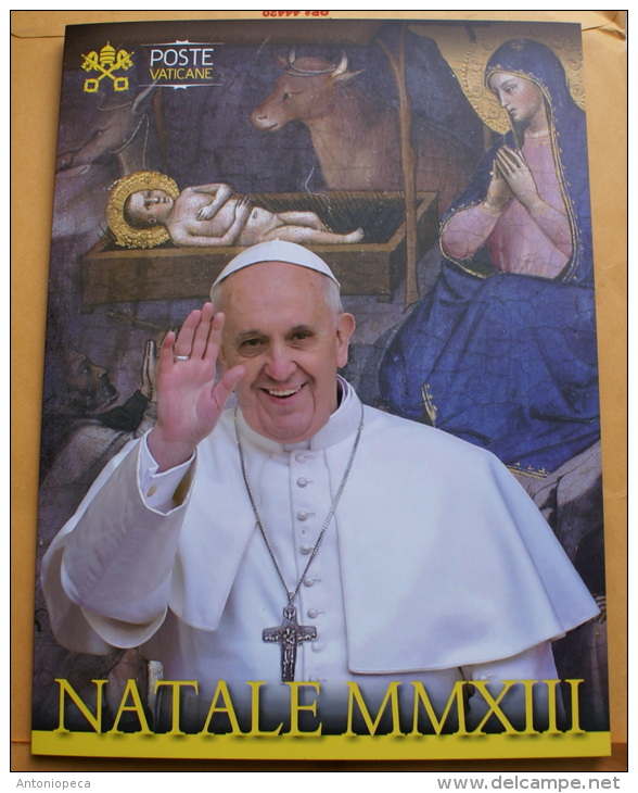 VATICAN 2013 - NATALE, VAVIDAD, NOEL, CHRISTMAS , OFFICIAL SPECIAL FOLDER NATALE MMXIII - Collections