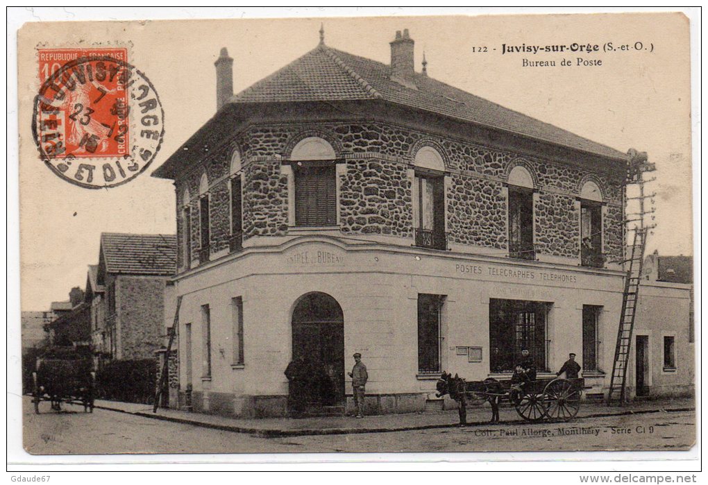 JUVISY SUR ORGE (ESSONNE - 91) - CPA - LA POSTE - Juvisy-sur-Orge