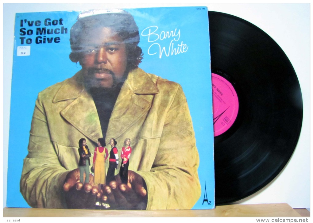 Barry White - LP 33tr : I'VE GOT SO MUCH TO GIVE  (Pressage : Fr - 1973) - Soul - R&B