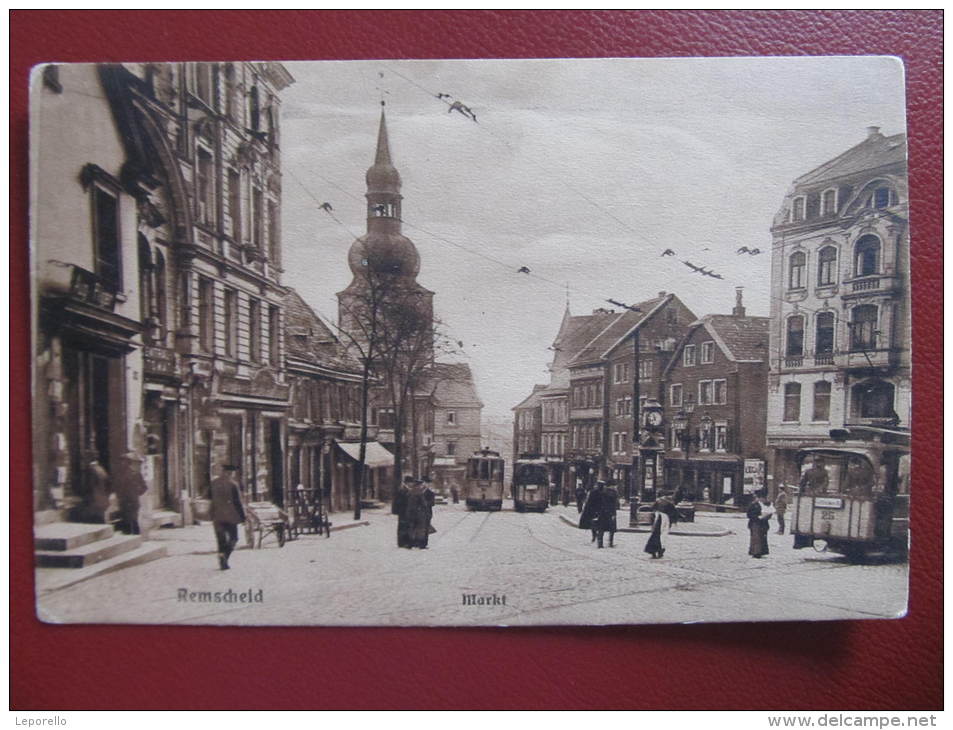 AK REMSCHEID Strassenbahn 1914 //  D*9910 - Remscheid