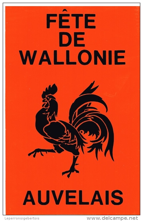 Lot De 9 Autocollants - Emblême "Coq Wallon" - Autres & Non Classés