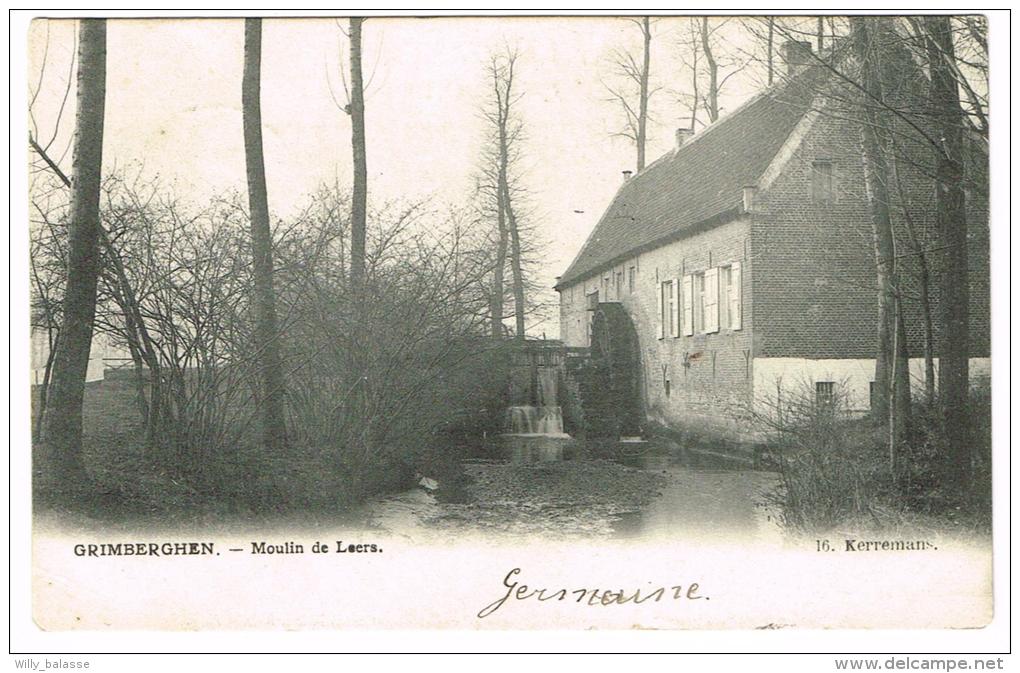 "Grimberghen - Moulin De Laers" - Grimbergen