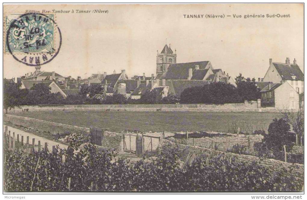 TANNAY - Vue Générale Sud-Ouest - Tannay