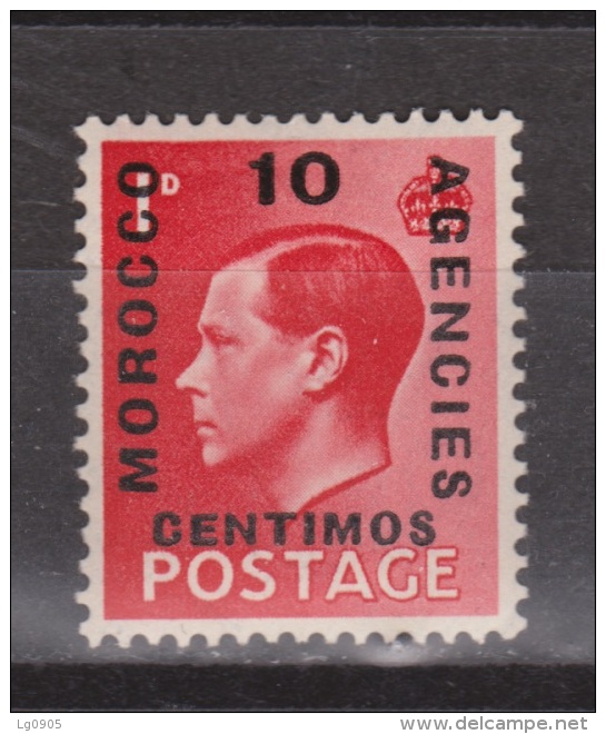 Marocco Agencies 10 Centimos MLH - Unused Stamps