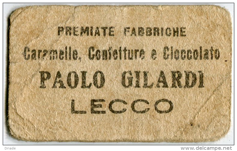 FIGURINA GAUDIN SCHERMA SPORT PUBBLICITà CIOCCOLATO PAOLO GILARDI LECCO - Scherma