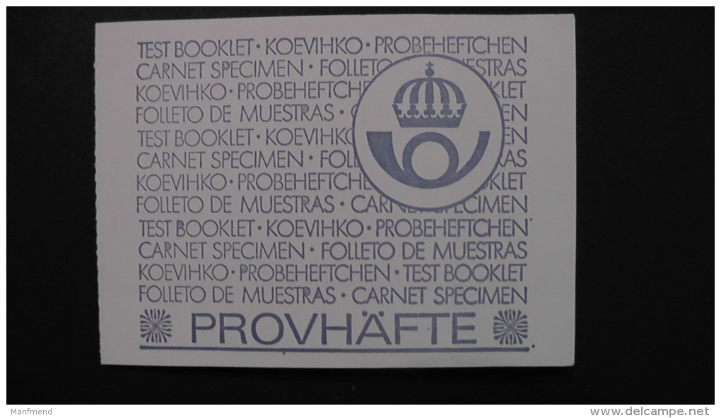 Sweden -  Provhäfte - Look Scan - Proofs & Reprints