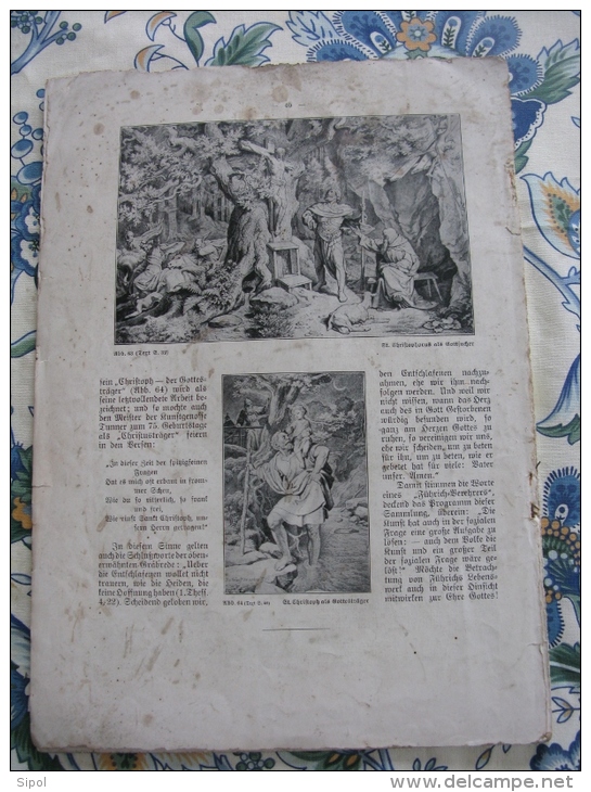 Joseph Ritter Von Führich  Sein Leben Und Sein Kunst Mit 64 Abbildungen 1911 N°6- 39 Pages  SANS Couverture - Pittura & Scultura