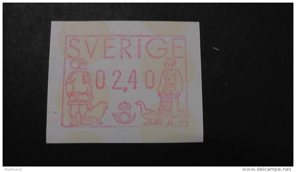 Sweden - ATM - Look Scan - Timbres De Distributeurs [ATM]