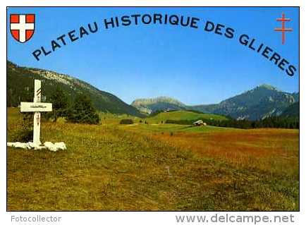 Monument Au Lt Tom Morel Les Glières Par Perrillat (74) - Kriegerdenkmal