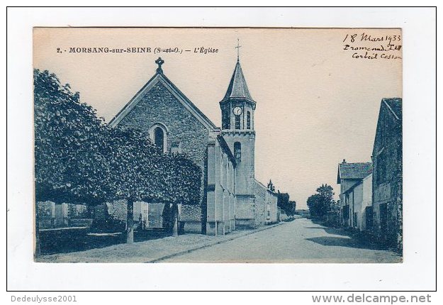 Dec13    9162529     Morsang Sur Seine  L'église - Morsang Sur Orge