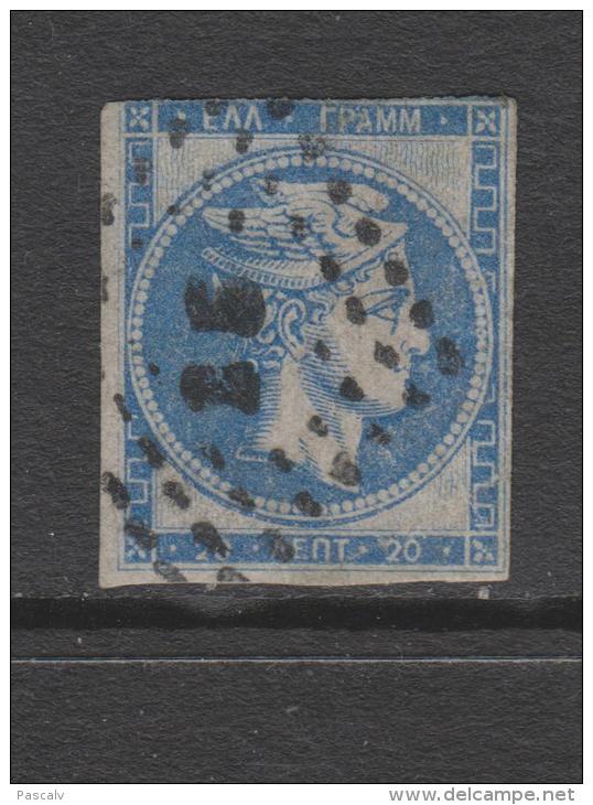 Yvert 14 Oblitéré Avec Chiffre Au Verso - Used Stamps