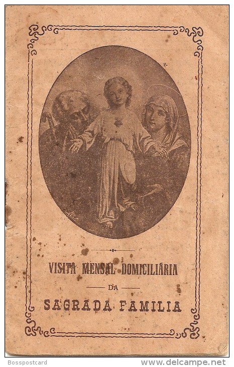 Braga - "Visita Mensal Domiciliária Da Sagrada Família" - Religiosos Da Congregação Da Filhos Da Sagrada Família(4scans) - Old Books
