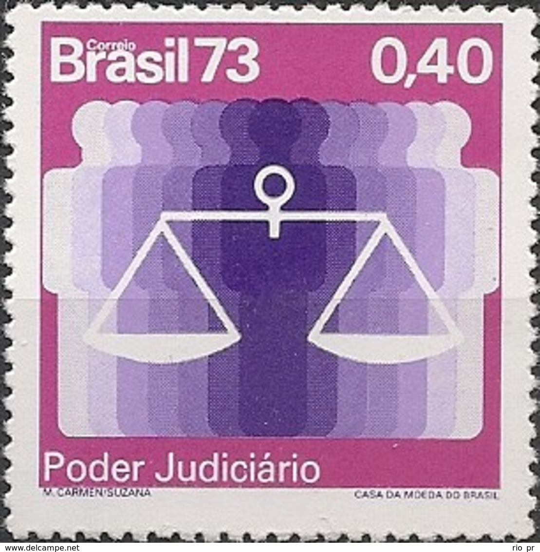 BRAZIL - HIGH FEDERAL COURT, CREATED IN 1891 1973 - MNH - Nuovi