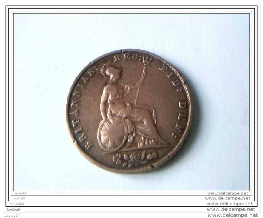 1/2 PENNY - VICTORIA - 1841 - C. 1/2 Penny