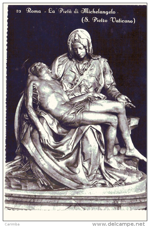 1962 LA PIETA' DI MICHELANGELO - Vaticano