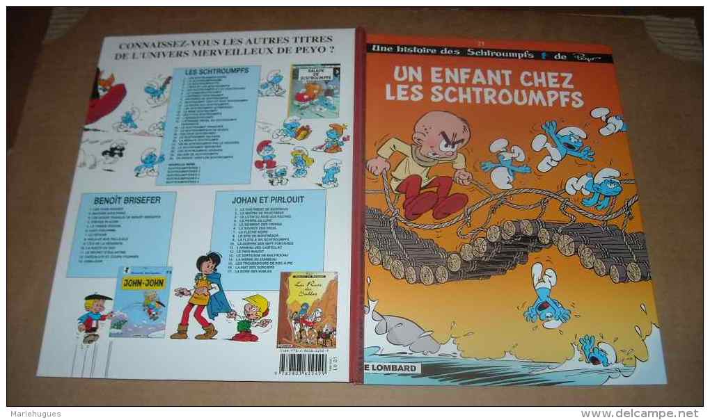 LES SCHTROUMPFS UN ENFANT CHEZ LES SCHTROUMPFS N°25 EO 2007 - Schtroumpfs, Les