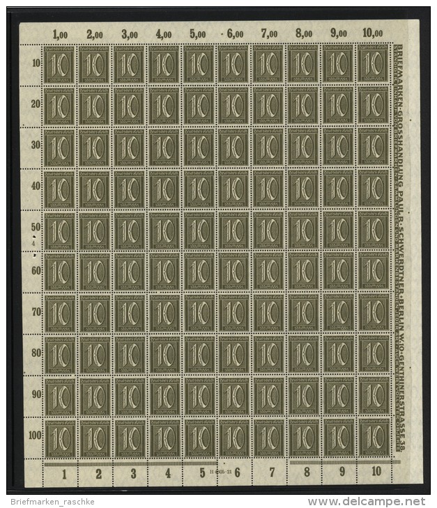 D.R.Bogen,Nr.159,Pl.4,links Dgz,xx (M2) - Ungebraucht