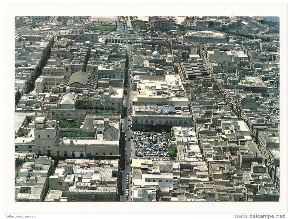 Cp, Malte, An Aerial View Of The Grid-planned City Of Valletta - Malta