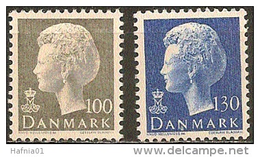 Czeslaw Slania. Denmark 1975. Queen Margrethe. Michel 584-85 MNH. - Unused Stamps