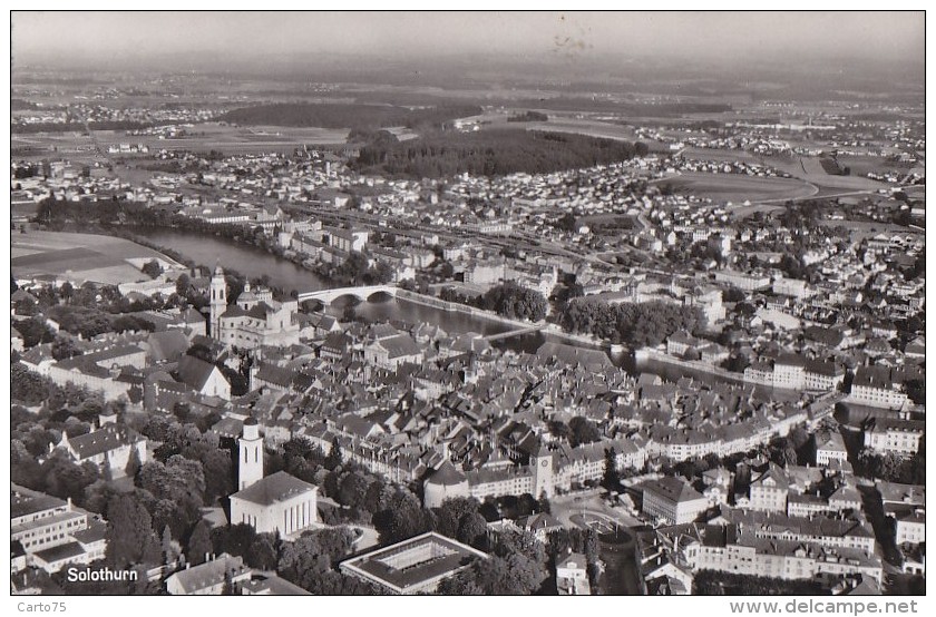 Suisse -  Soleure - Solothurn - Panorama Aérien - Soleure