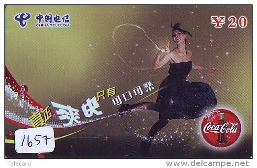 Télécarte  * COCA COLA *  PHONECARD (1657) COKE * TELEFONKARTE * SEXY GIRL - Publicidad