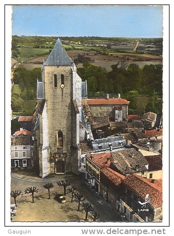 CPSM - CELLES S/ BELLE - Le Clocher Du Xve Siècle - Editions LAPIE / N°8 - Celles-sur-Belle