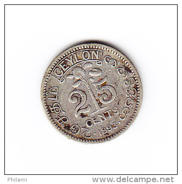 CEYLON   SRI  LANKA     KM  95    1893.     (CE 30 ) - Colonies