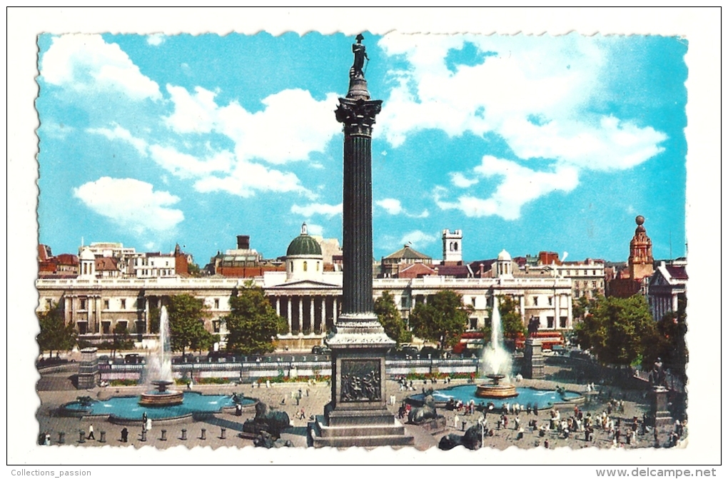 Cp, Angleterre, Londres, Trafalgar Square - Trafalgar Square