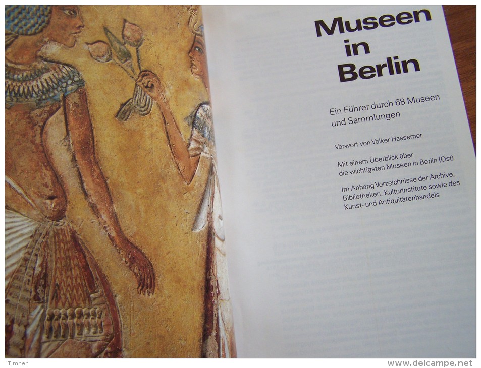 MUSEEN IN BERLIN EIN FÜHRER DURCH 68 MUSEEN 1987 Prestel Verlag - Musei & Esposizioni