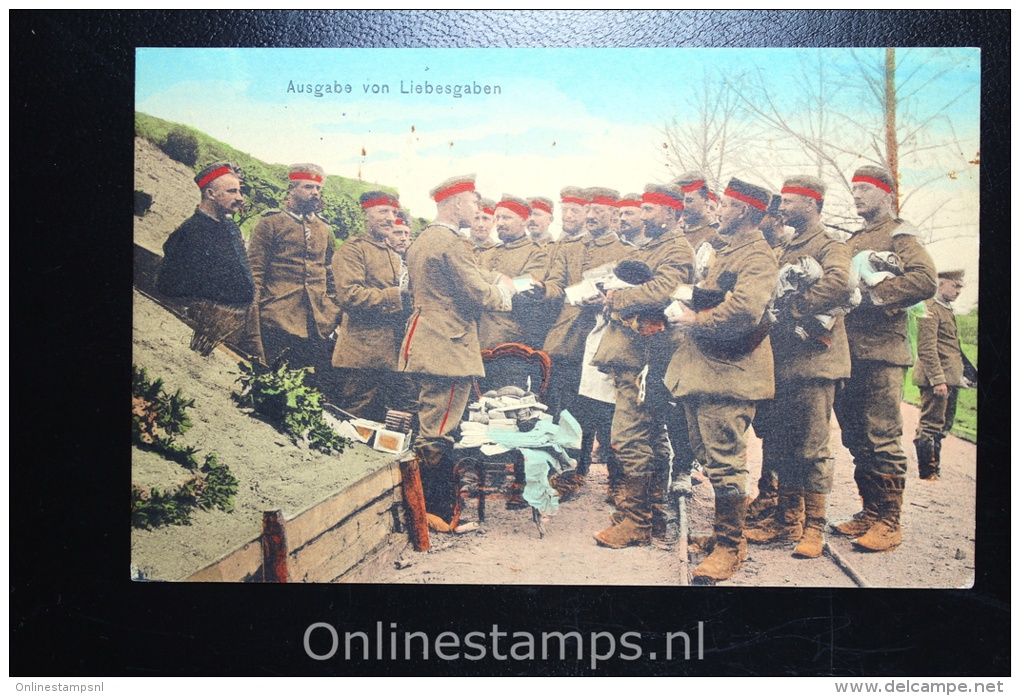 Germany, Picture Postcard Ausgabe Von Liebesgaben, 1915 To Chemnitz - Briefe U. Dokumente