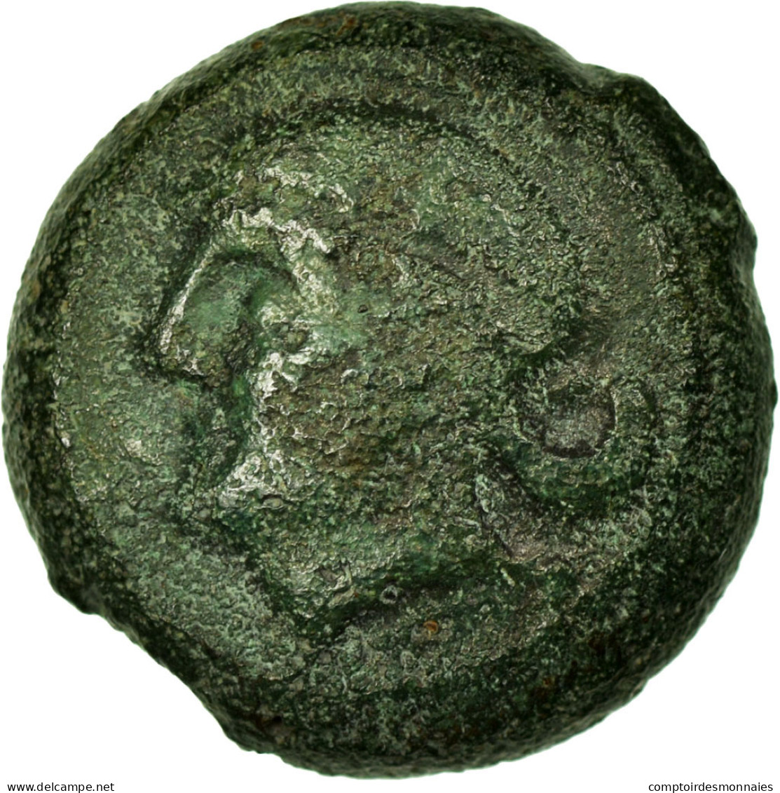 Monnaie, Suessions, Bronze, TB+, Bronze, Delestrée:554 - Gauloises