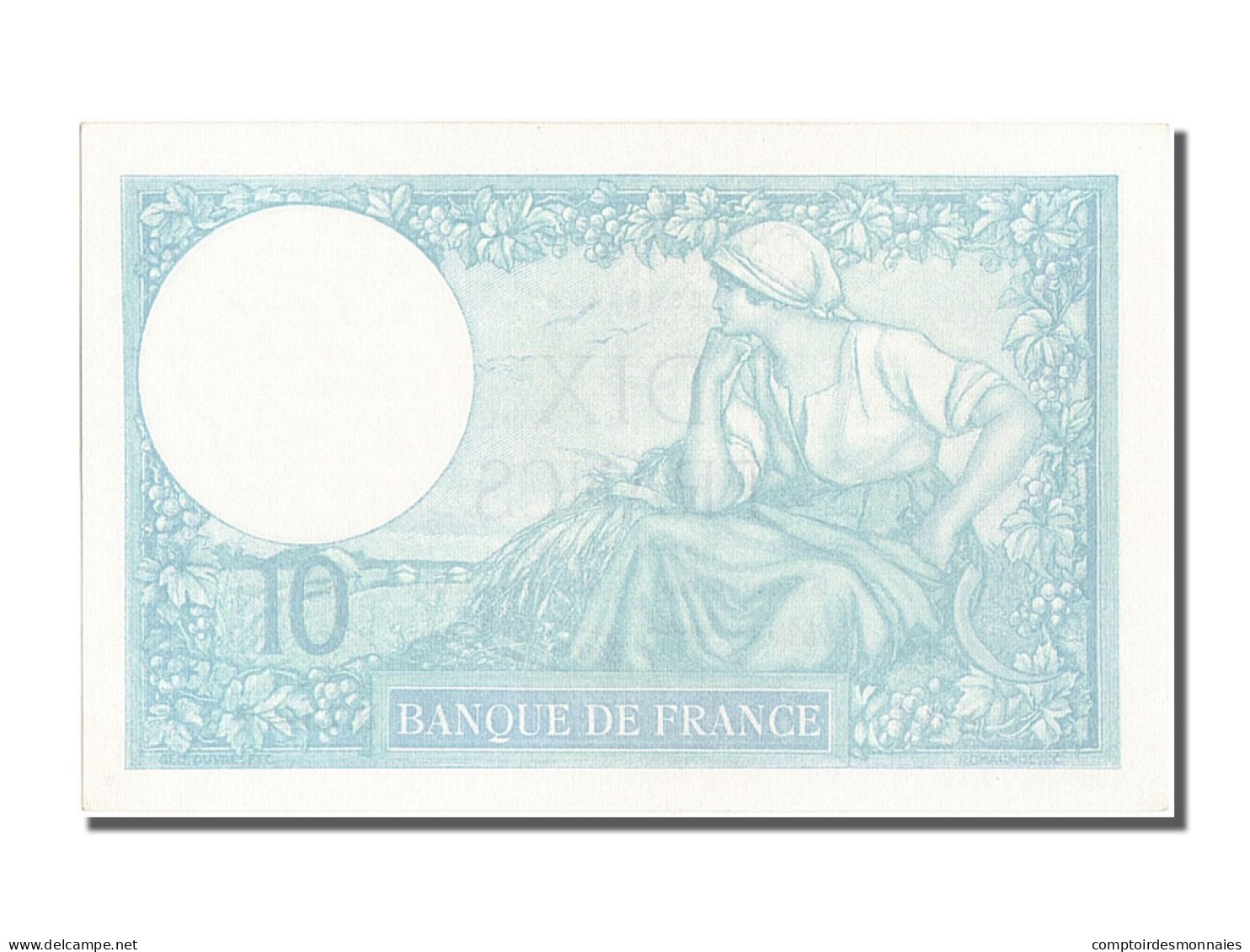 Billet, France, 10 Francs, 10 F 1916-1942 ''Minerve'', 1939, 1939-10-05, SPL - 10 F 1916-1942 ''Minerve''