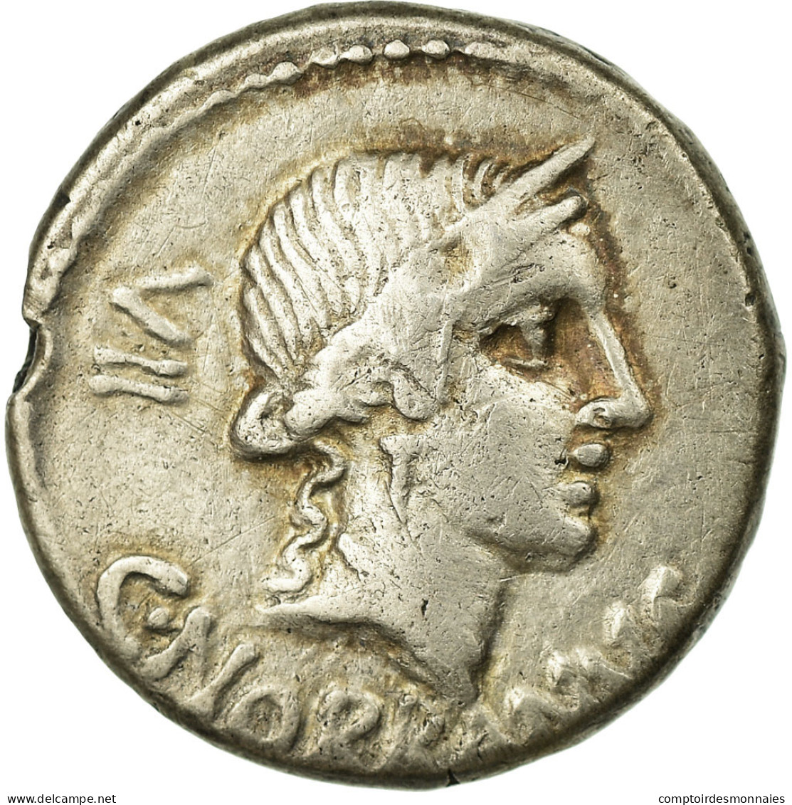 Monnaie, Norbana, Denier, Roma, TTB, Argent, Babelon:1 - Republic (280 BC To 27 BC)