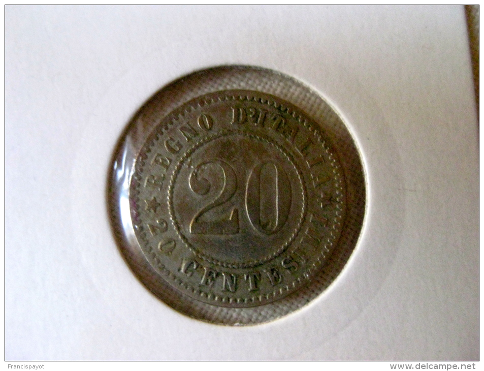 20 Centesimi 1894 KB - 1878-1900 : Umberto I