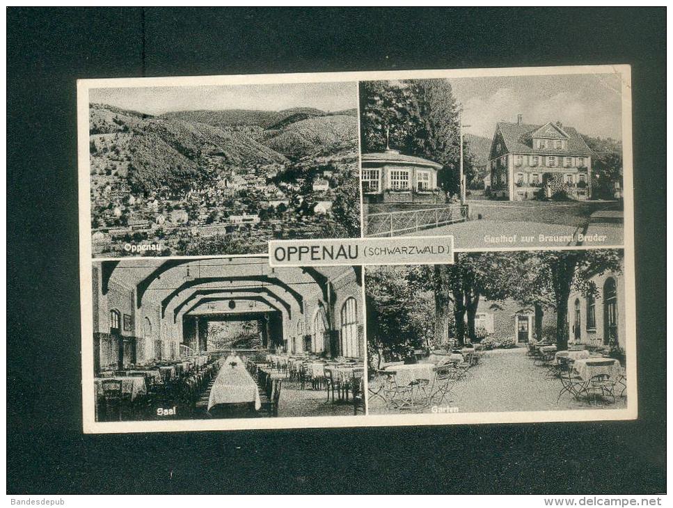 AK  - Oppenau - Gasthof Zue Brauerei Bruder ( Multivues Verlag Roth Photohaus) - Oppenau