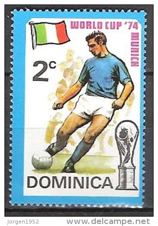 DOMINICA   # STAMPS FROM YEAR 1974  "STANLEY GIBBONS 424" - Dominica (...-1978)