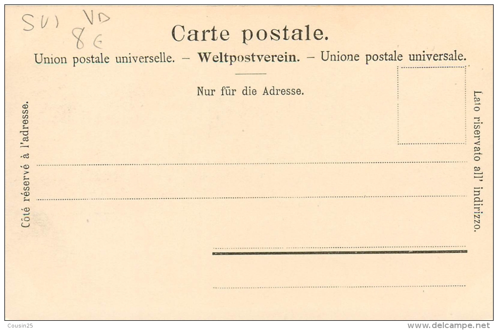 SUISSE - VEYTAUX - Vue Générale - Veytaux