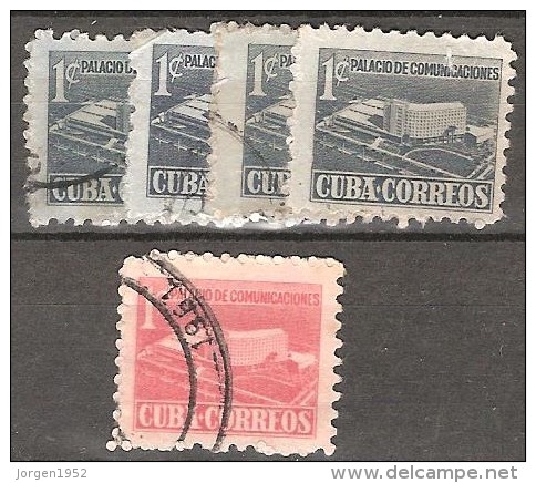 CUBA  # STAMPS FROM YEAR 1952  "STANLEY GIBBONS 583+584 - Usati