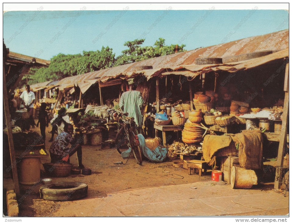 LAGOS, Sabo Market, Marche, Old Photo Postcard - Nigeria