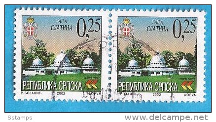 2002  TERME REPUBLIKA SRPSKA BOSNIA TURISMO BANJA SLATINA. USED - Hotel- & Gaststättengewerbe