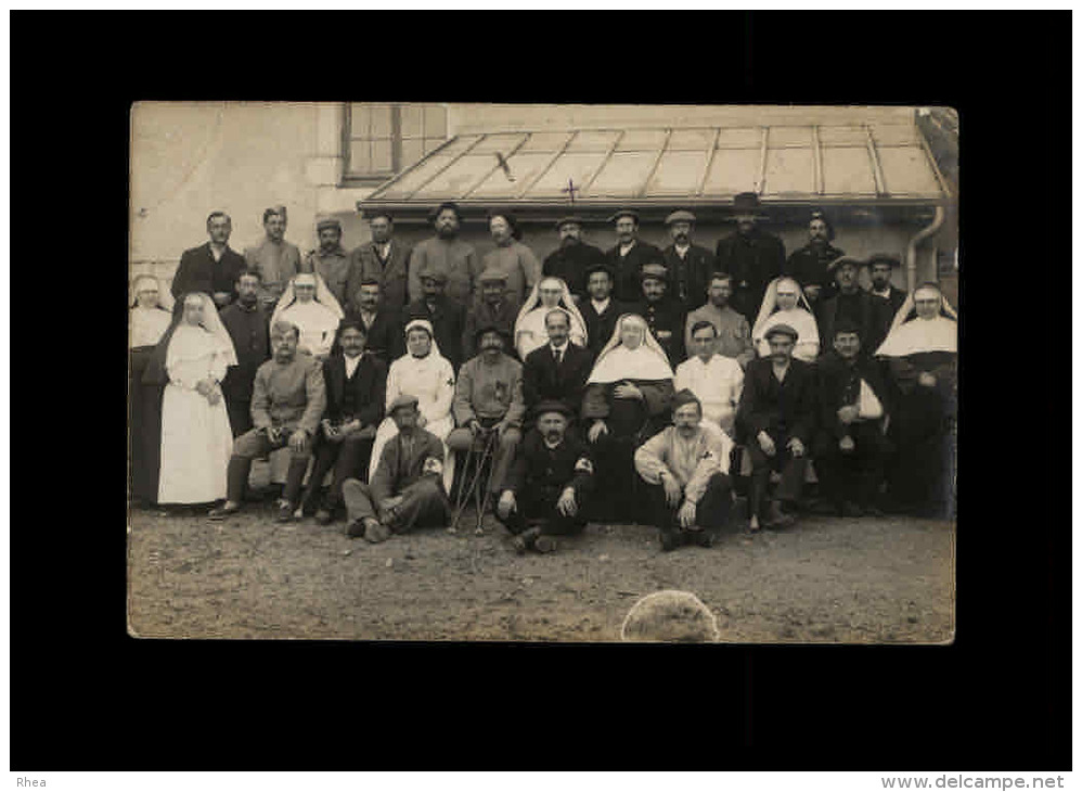 MILITARIA  - CROIX ROUGE - Carte Photo - Carte écrite De BESANCON  - Guerre 14-18 - Croce Rossa