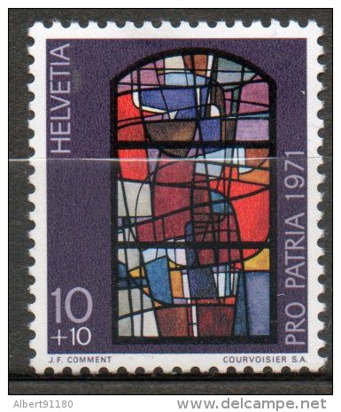 SUISSE  Pro-Patria 1971 N°878 - Unused Stamps