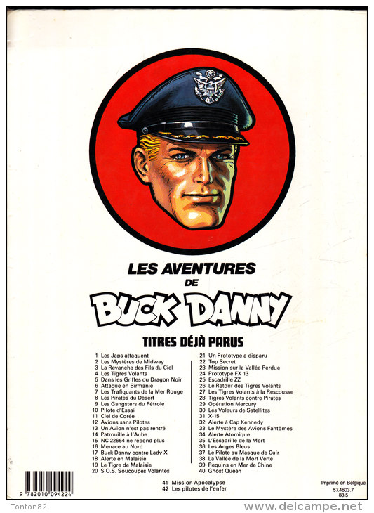 Les Aventures De Buck Danny  N° 41 - Mission Apocalypse - Éditions NOVEDI - ( 1983 ) . - Buck Danny