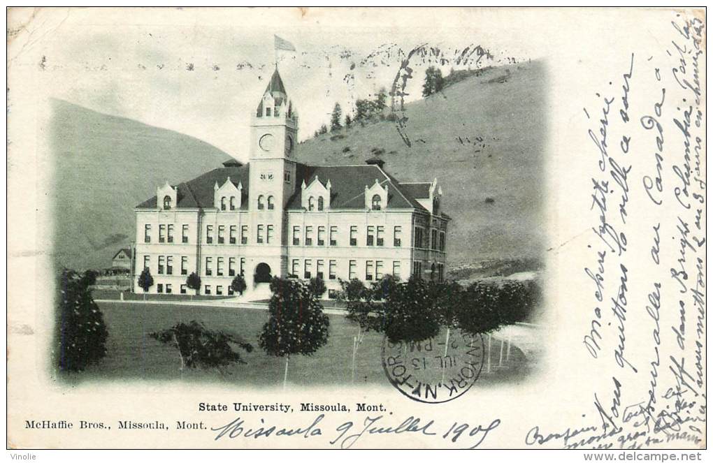 Réf : PO-13-102 : State University  Missoula - Autres & Non Classés