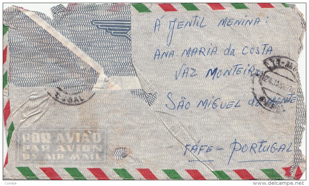 LETTRE 1970, ANGOLA  CUBAL Pour Le PORTUGAL/ 4307 - Angola