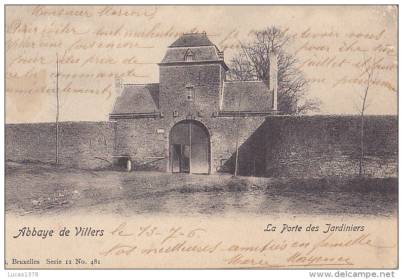 ABBAYE DE VILLERS / LA PORTE DES JARDINIERS/ NON DIVISEE - Villers Sur Mer